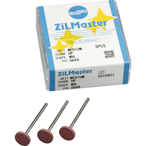 ZiLMaster Pack of 3 HP, blue medium, WH6, ISO 120