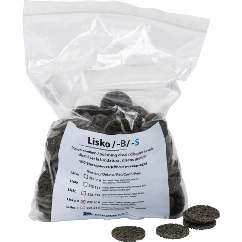 Lisko-B Pack of 100 pieces unmounted, 4 support washers