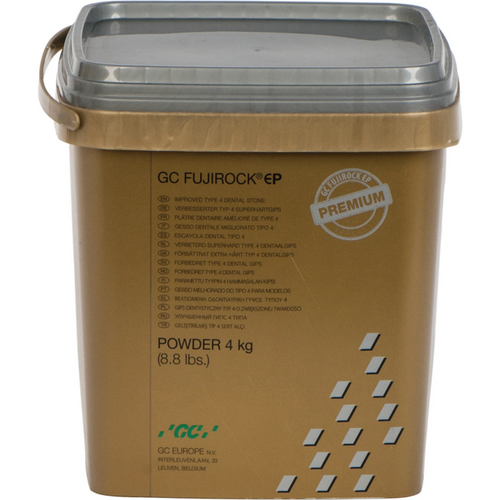 GC Fujirock® EP Premium Bucket 4 kg plaster titanium gray