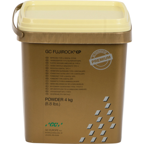 GC Fujirock® EP Premium Bucket 4 kg plaster pastel yellow