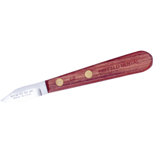 Buffalo laboratory knife Piece 6R with wooden handle