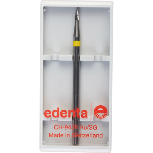 Carbide milling cutter, ground 60 Single toothing, yellow superfine, HP, Figure 274, 3.5 mm, ISO 016