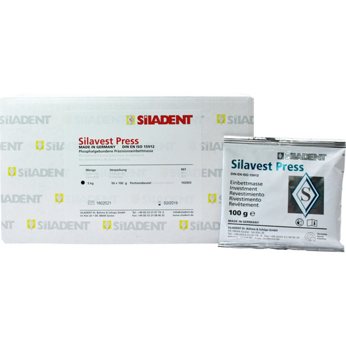 Silavest Press Carton 5 x 100 g bags