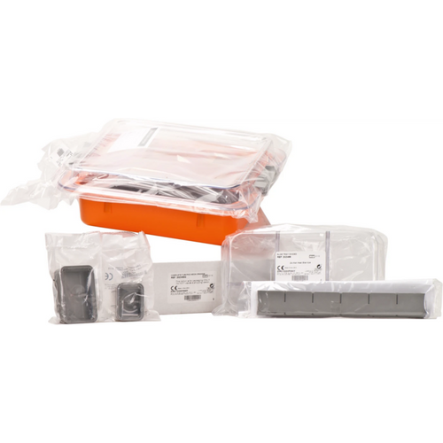 Complete material tray Assortment 1 material tray neon orange including accessories