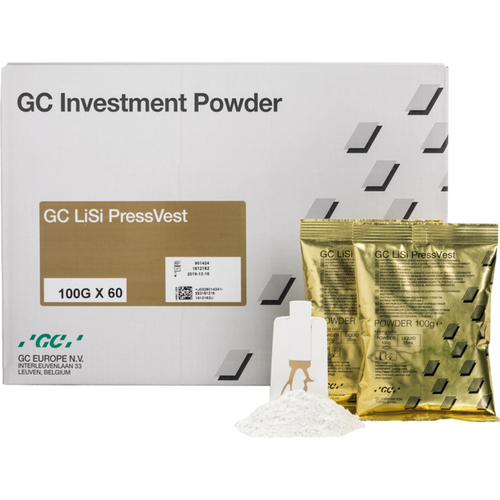 GC LiSi PressVest Carton 60 x 100 g bag