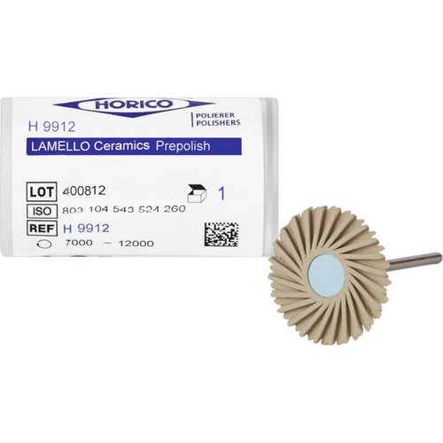 Lamello polisher ceramic piece gray fine, HP, 26 mm