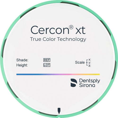 Cercon® xt piece Ø 98 mm H 14 mm, C3