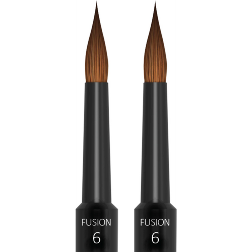 FUSION.brush Pack of 2 brush tips size 6