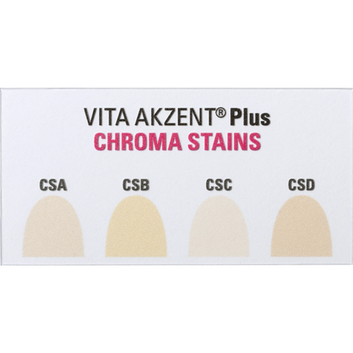 VITA AKZENT® Plus CHROMA STAINS shade samples Piece