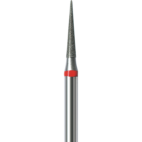 Diamonds 859 Pack of 3 red fine, HP, figure 166 cone tip, 10 mm, ISO 018