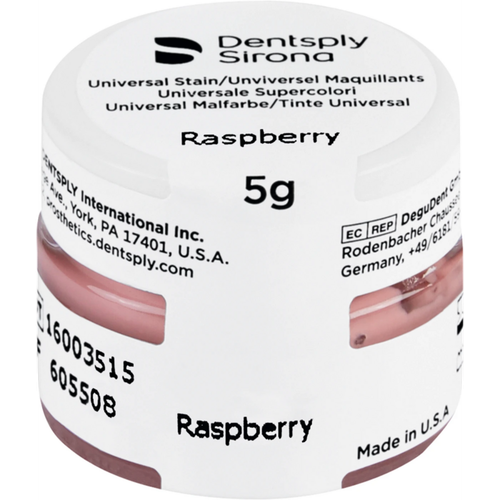 DS® universal stains Package 5 g stain raspberry