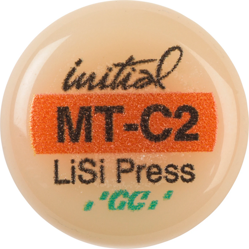 GC Initial™ LiSi Press Pack of 5 x 3 g blank C2 MT