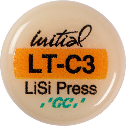 GC Initial™ LiSi Press Pack of 5 x 3 g blank C3 LT