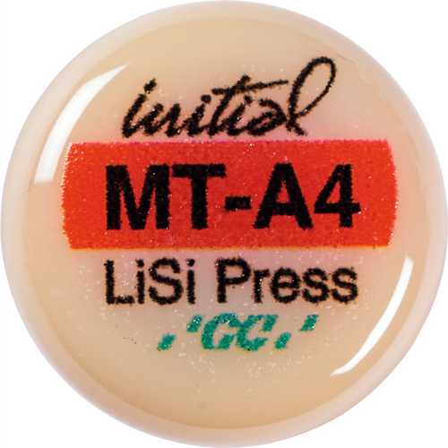 GC Initial™ LiSi Press Pack of 5 x 3 g blank A4 MT