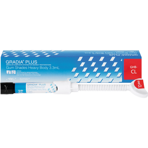 GC GRADIA® PLUS Syringe 3.3 ml paste GHB-CL