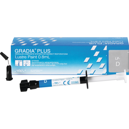 GC GRADIA® PLUS Syringe 0.8 ml Paste Lustre Paint LP-D