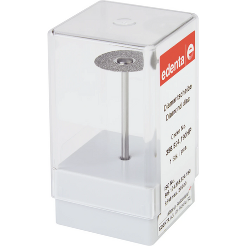 Diamond disk 358 piece blue standard, HP, figure 358, 0.25 mm, ISO 190