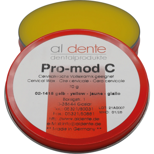 Pro-Mod C cervical wax Tin 70 g yellow