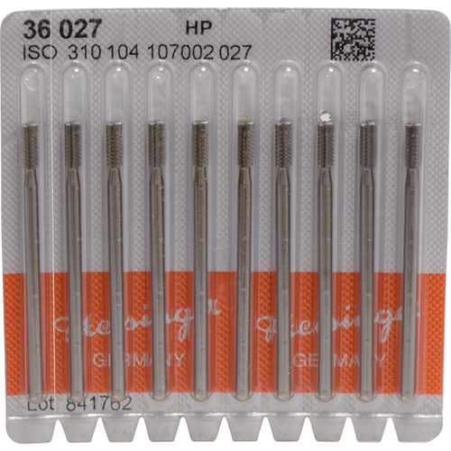 Steel drill 36 Pack of 10 pieces HP, figure 107, 6.6 mm, ISO 027