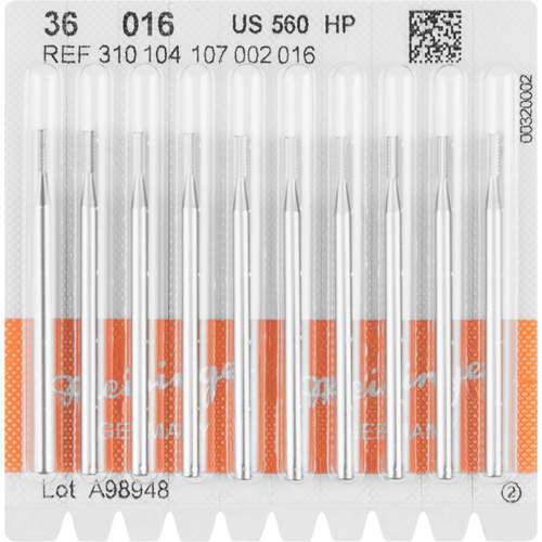 Steel drill 36 Pack of 10 pieces HP, figure 107, 5.1 mm, ISO 016