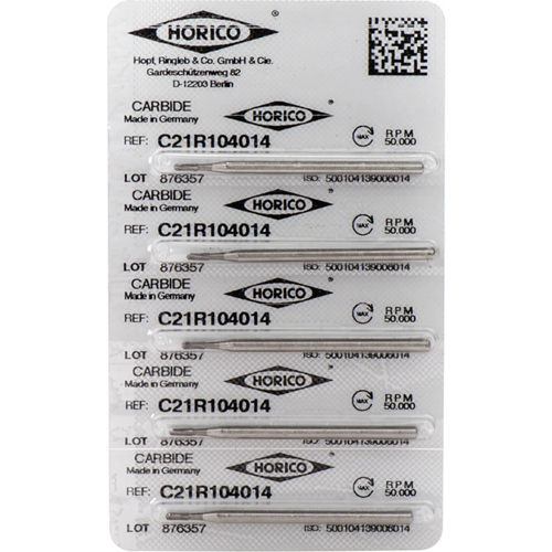 Carbide drill C21 Pack of 5 FG, figure 139 round, ISO 014