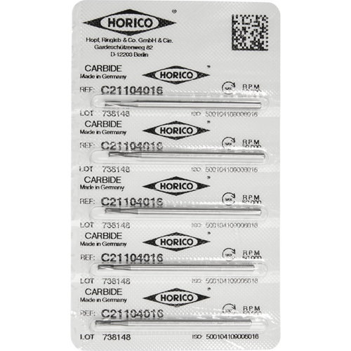 Carbide drill C21 Pack of 5 pieces HP, figure 107, ISO 016