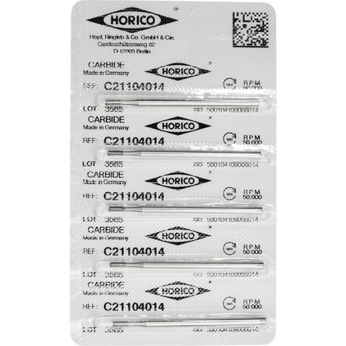 Carbide drill C21 Pack of 5 pieces HP, figure 107, ISO 014