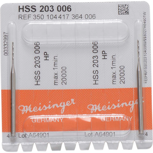 Twist drill HSS 203 Pack of 2 HP, Figure 417, 9 mm, ISO 006