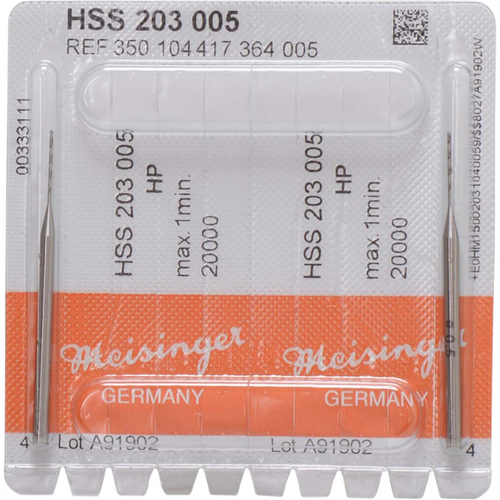 Twist drill HSS 203 Pack of 2 HP, Figure 417, 9 mm, ISO 005