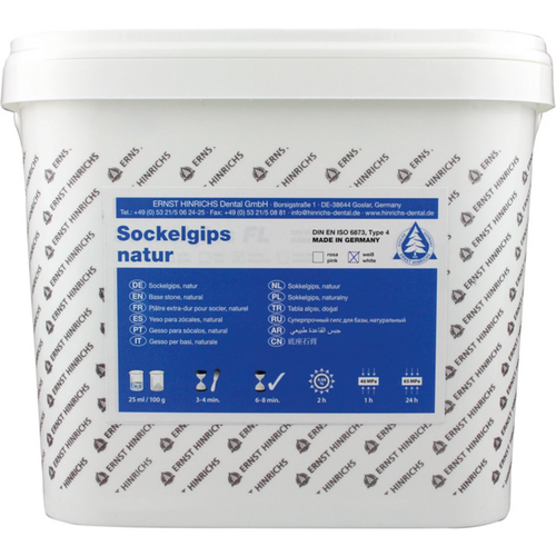 Base plaster natural Bucket 10 kg plaster base white