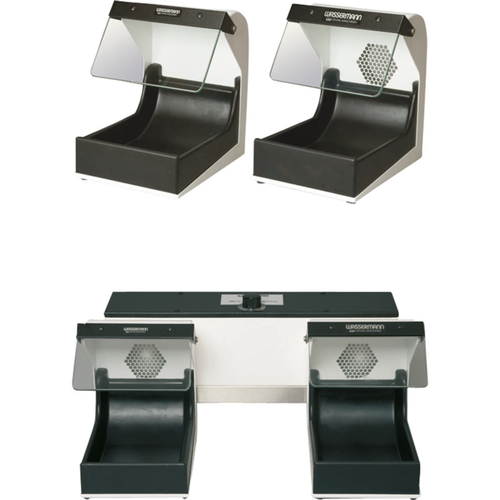 Polished trough Piece Polishing trough without suction nozzle for HSS-ZA