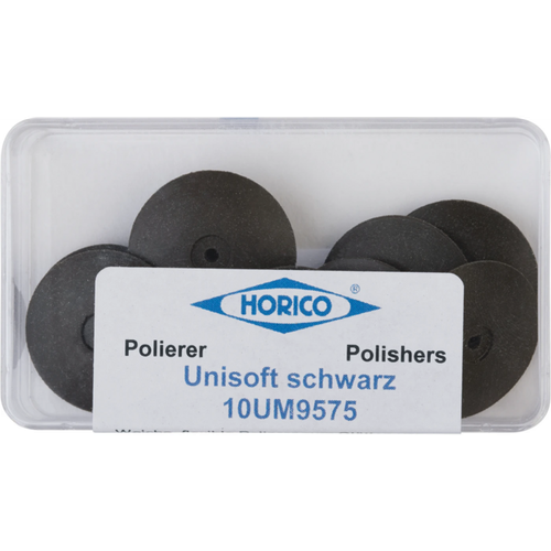 UNISOFT Pack of 10 pieces unmounted, black, lens
