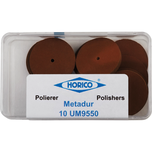 Metadur Pack of 10 pieces unmounted, black, 9550