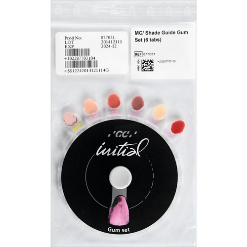 GC Initial Shade Guide Piece for GUM