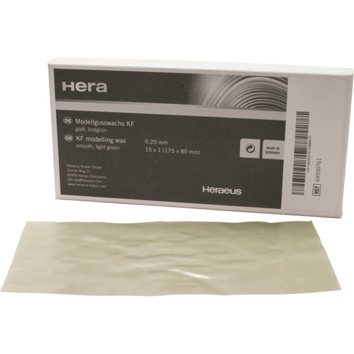 Modeling wax KF Pack of 15 sheets smooth 0.2 mm