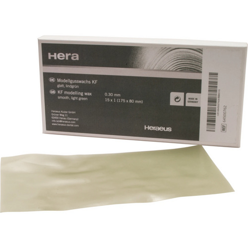 Modeling wax KF Pack of 15 sheets smooth 0.3 mm