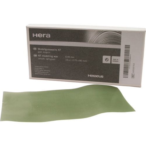 Modeling wax KF Pack of 15 sheets smooth 0.4 mm