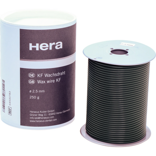 Modeling wax KF Roll of 250 g wax wire 2.5 mm