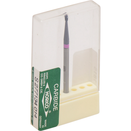 Carbide cutter 277 piece black coated, cross cut, pink fine, cut-fresh, HP, figure S277, 3 mm, ISO 014