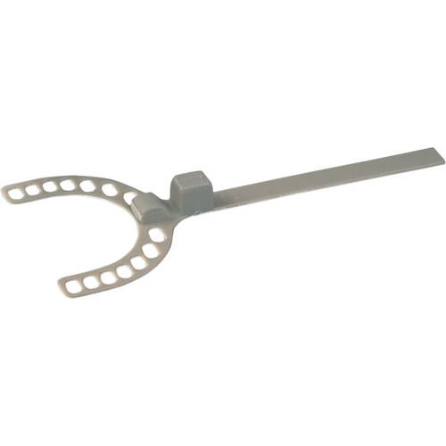 GEORGE GAUGE™ Bite registration Pack of 10 pieces 2 mm, gray