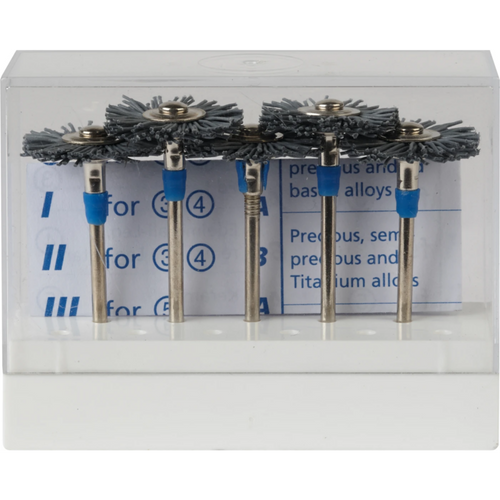 UPOFIX® Universal polisher Pack of 5 no. II, blue medium, HP, figure 543, ISO 210