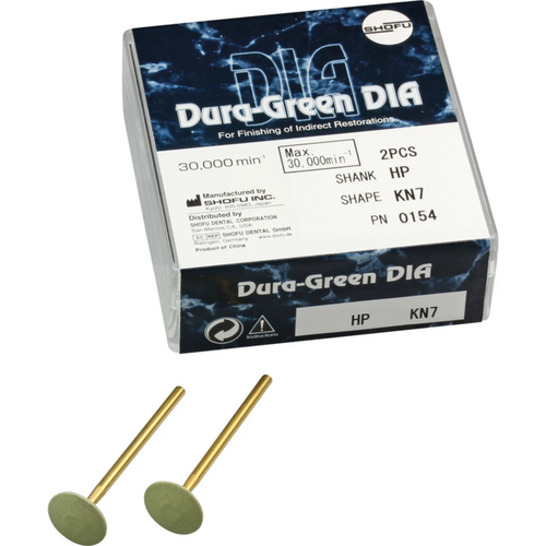 Dura-Green DIA Pack of 2 pieces KN7, HP, ISO 125