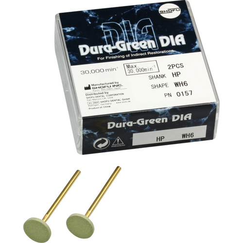 Dura-Green DIA Pack of 2 WH6, HP, ISO 125
