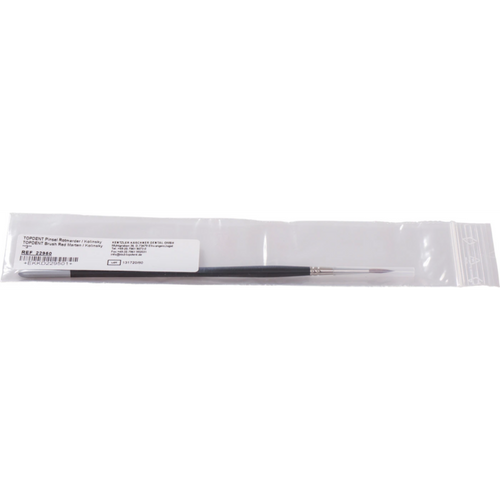 TOPDENT brush red sable Kolinsky Piece no. 3