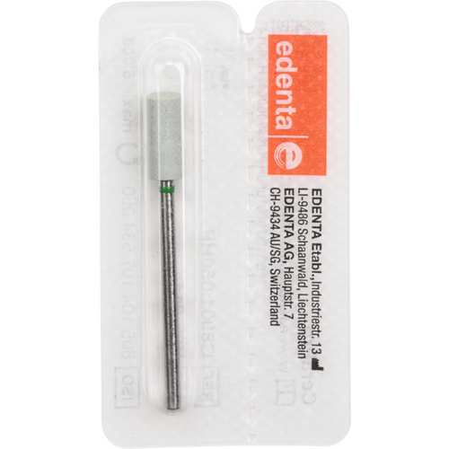 CeraPro piece blue medium coarse with green ring, HP, figure 107, 11 mm, ISO 050