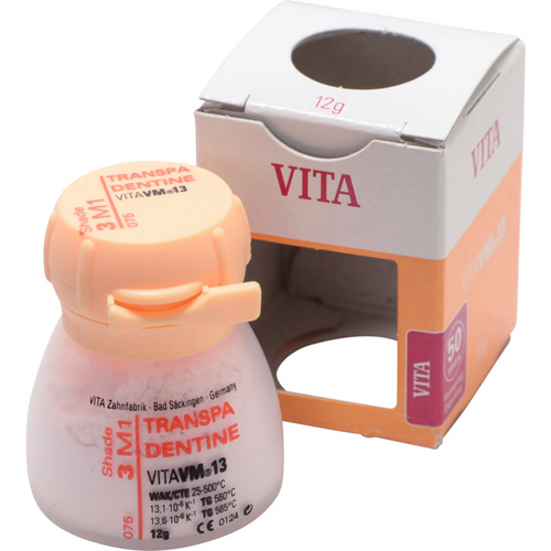 VITA VM® 13 3D-MASTER® Can 12 g powder transparent dentine 3M1