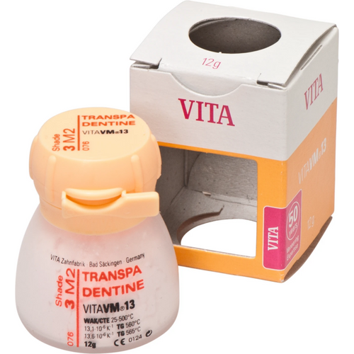 VITA VM® 13 3D-MASTER® Can 12 g powder transparent dentine 3M2