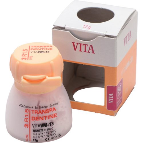 VITA VM® 13 3D-MASTER® Can 12 g powder transparent dentine 3R1.5