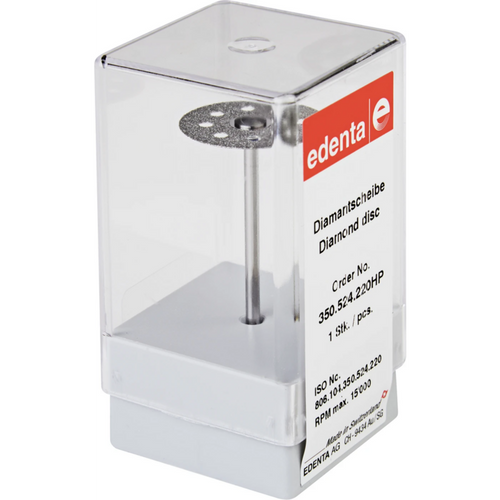 Diamond disk 350 piece blue standard, HP, figure 350, 0.25 mm, ISO 220