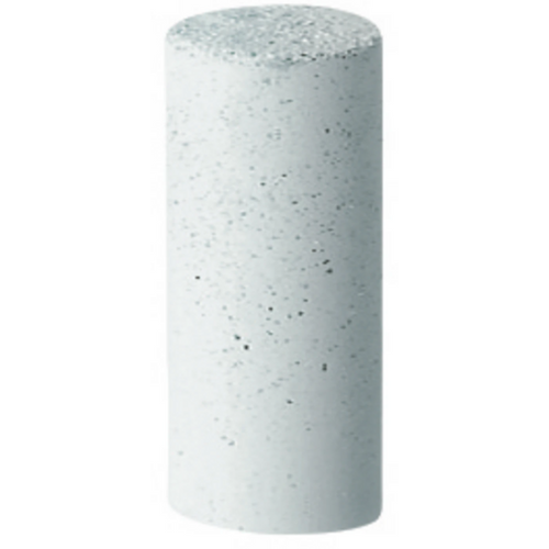 EVE UNIVERSAL Pack of 10 pieces unmounted, white coarse, figure cylinder, 9 x 20 mm